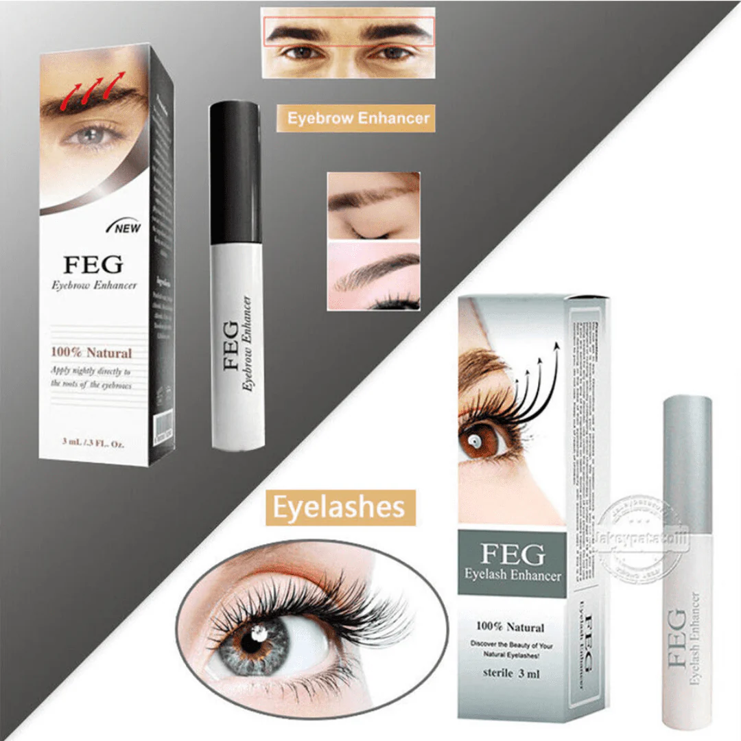 Authentic FEG Eyebrow Growth Serum Enhancer-2pc